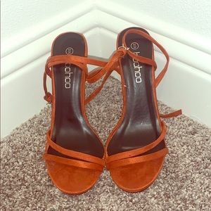BurntOrange Heels
